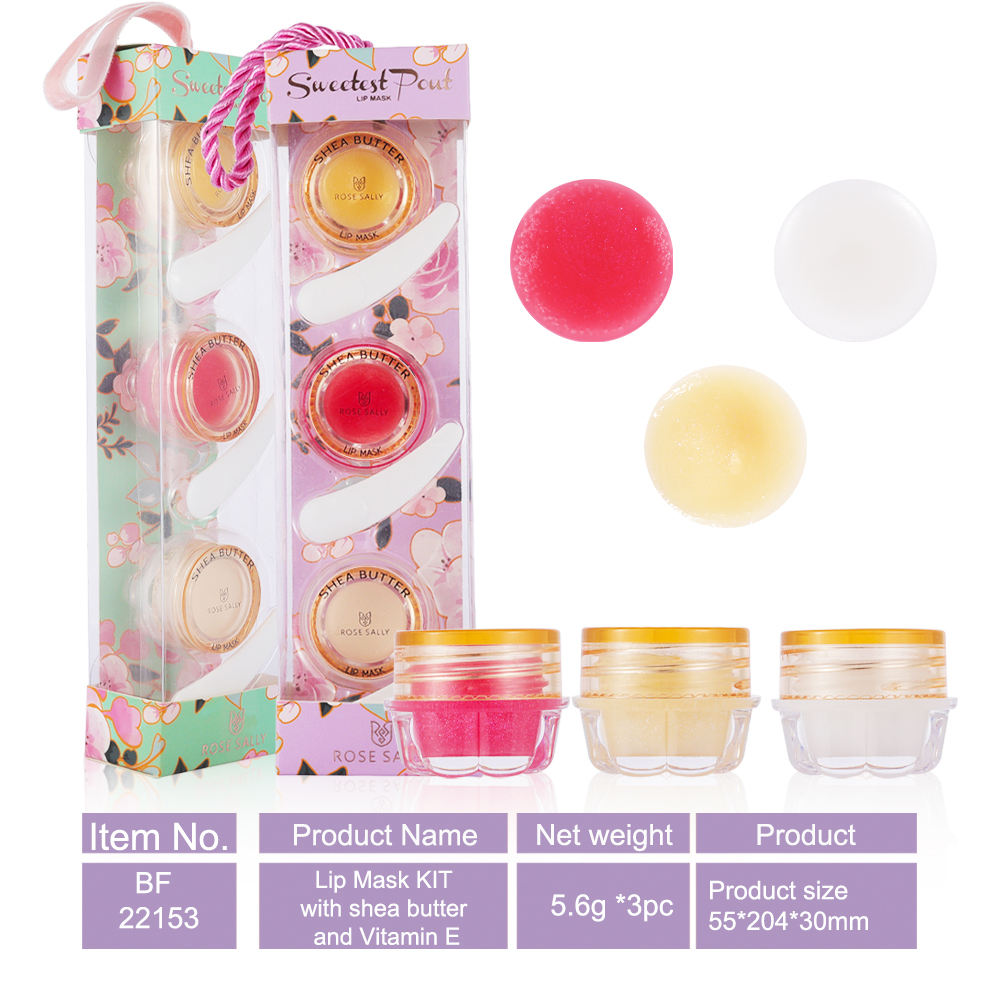 22153Lip Mask KIT with shea butter and Vitamin E